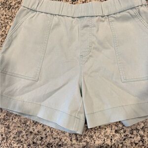 Lee Blue High Waist Shorts